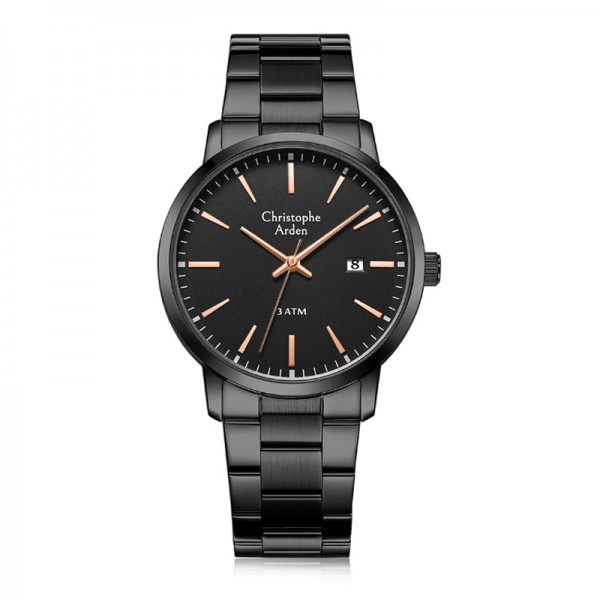 Christophe Arden CA 2004 Black Rosegold Man MDBIPBARG